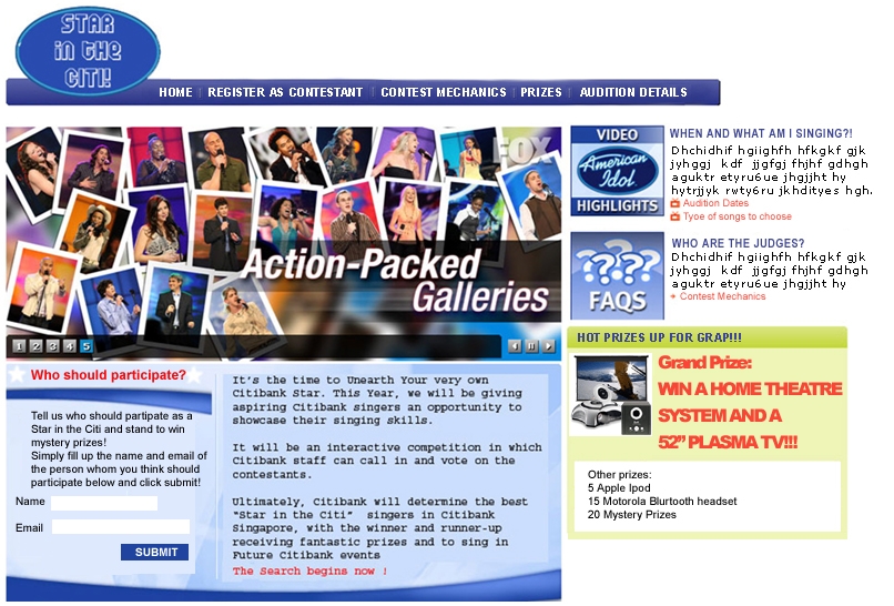 Star in Citi,Cheap Website Design, Website Designing, Designers, 5 Page Website, HTML Website, Website Template, Template Designing, One End Solution, Logo Design