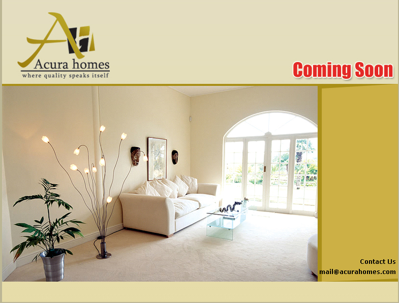 Acura Homes,CMS Website, Database Website, Admin Driven Website, News System