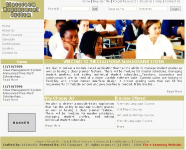 Classroom Management System,Cheap Website Design, Website Designing, Designers, 5 Page Website, HTML Website, Website Template, Template Designing, One End Solution, Logo Design