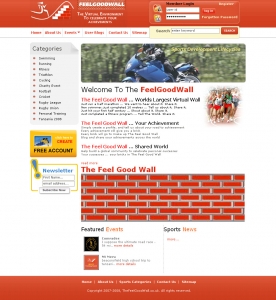 The Feel Good Wall,Cheap Website Design, Website Designing, Designers, 5 Page Website, HTML Website, Website Template, Template Designing, One End Solution, Logo Design