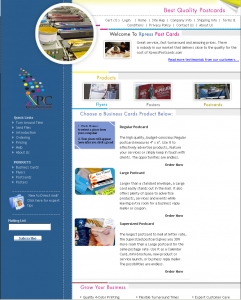 Xpress Post Cards,Cheap Website Design, Website Designing, Designers, 5 Page Website, HTML Website, Website Template, Template Designing, One End Solution, Logo Design