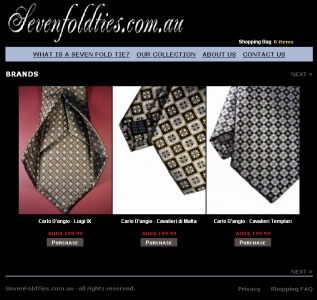 Seven Fold Ties,Cheap Website Design, Website Designing, Designers, 5 Page Website, HTML Website, Website Template, Template Designing, One End Solution, Logo Design