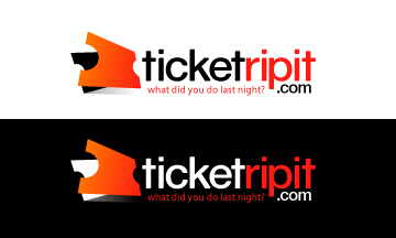 Ticket Ripit,$100 Logo, Logo Design, Website Logo, Business Logo, Classy Logo, Artistic Logo, Clip art Logo, Logo Design