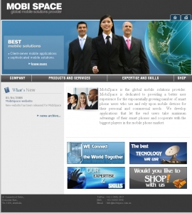 Mobi Space,CMS Website, Database Website, Admin Driven Website, News System