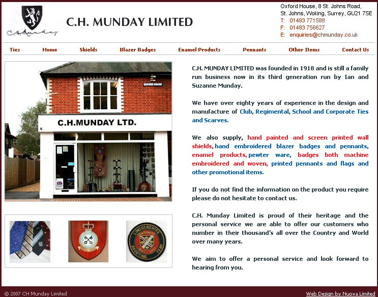 CH Munday,CMS Website, Database Website, Admin Driven Website, News System, Customize System, Open Source, Joomla, Word Press, Nuke Content Management System, News Management System, Products Management System, Categories Management System, Photo Gallery, Testimonial Management system, Portfolio Management system, Poll management system, Admin Configuration