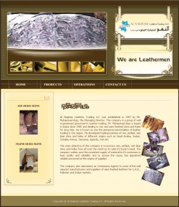 Alnagham Leathers,Cheap Website Design, Website Designing, Designers, 5 Page Website, HTML Website, Website Template, Template Designing, One End Solution, Logo Design