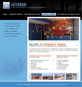 Inter Homes,Cheap Website Design, Website Designing, Designers, 5 Page Website, HTML Website, Website Template, Template Designing, One End Solution, Logo Design