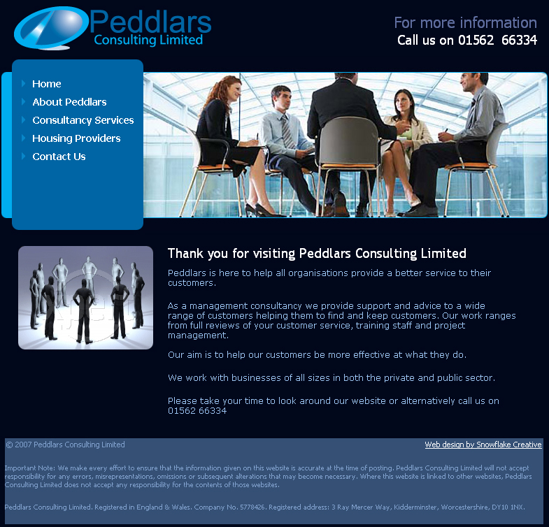 Peddlars Consulting Limited,CMS Website, Database Website, Admin Driven Website, News System